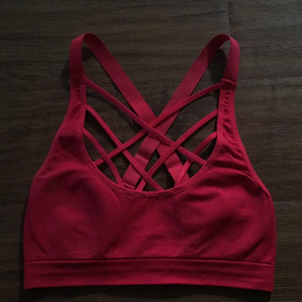 VS SPORT cross cross  sports bra